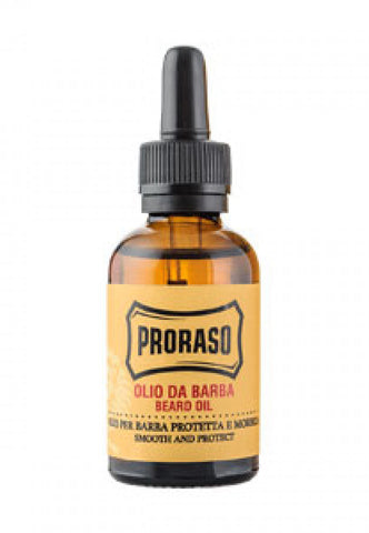 Proraso Beard Oil, Smooth and Protect, 1.0 fl oz (30 ml)