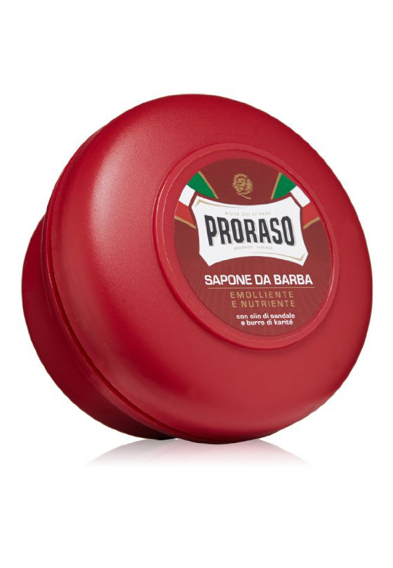 Sabun Pencukur Proraso dalam Mangkuk, Pelembap dan Berkhasiat, 5.2 oz (150 ml)