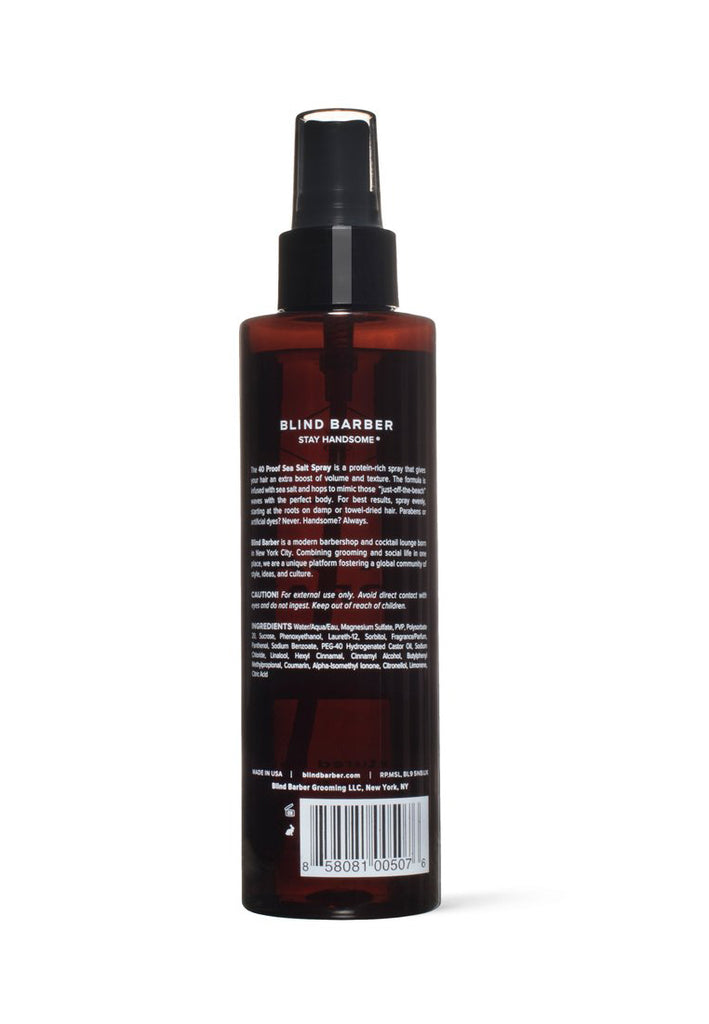 Blind Barber 40 PROOF SEA SALT SPRAY - Textured Hold - Matte Finish