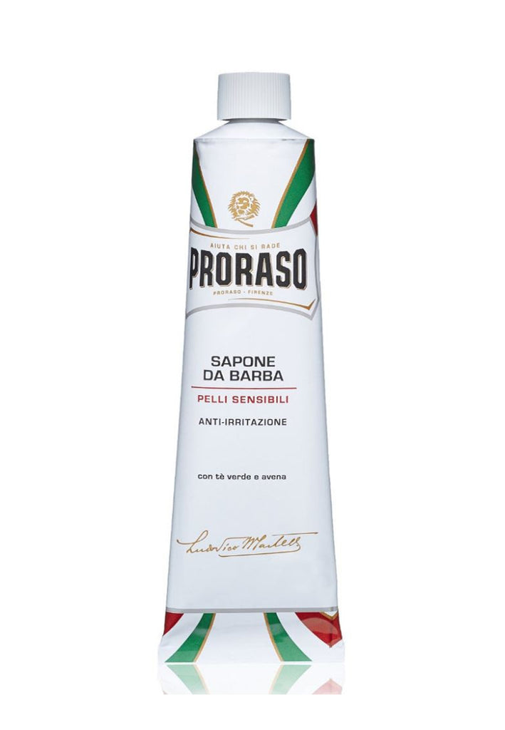 Proraso 剃须膏：敏感肌肤，5.2 盎司（150 毫升）