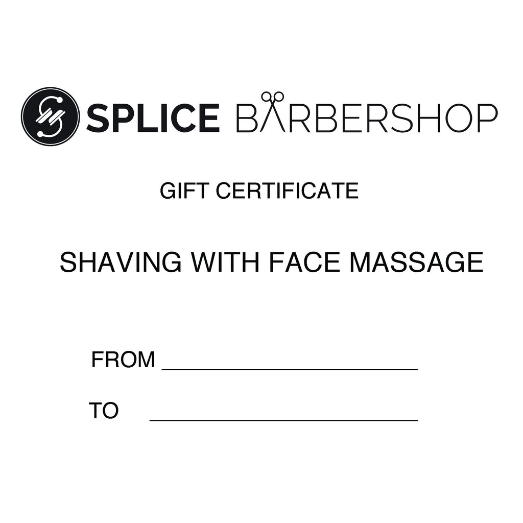 Gift Voucher - Shaving with Face Massage