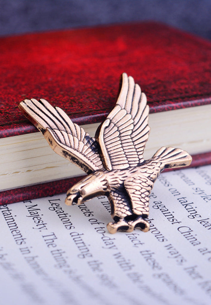 Gold Eagle Lapel Pin