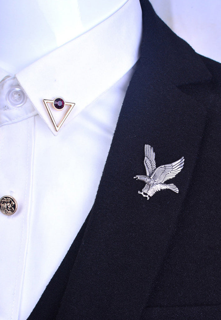 Gold Eagle Lapel Pin