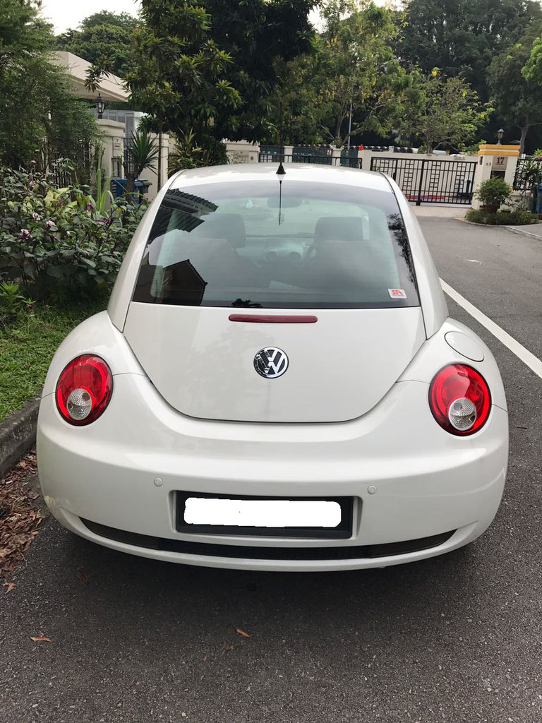 Volkswagen Beetle bridal car available for rent during weddings/special occasions