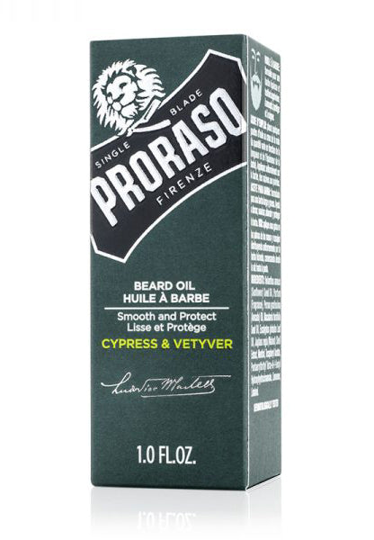 Minyak Janggut Proraso, Cypress &amp; Vetyver, 1.0 fl oz (30 ml)