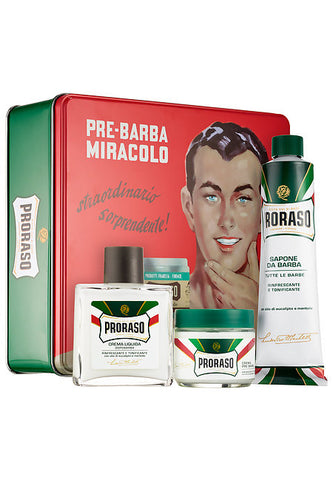 Proraso 复古吉诺锡清爽爽肤配方