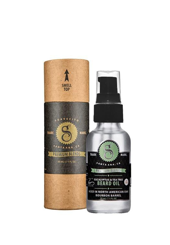 Suavecito - Premium Blends Eucalyptus &amp; Tea Tree Beard Oil